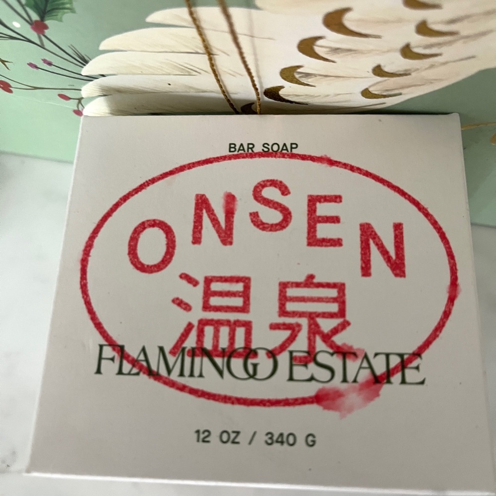 Flamingo Estate ONSEN Bar Soap Brick 100% Essential Oil Fragrance Handmade New! - Picture 2 of 11